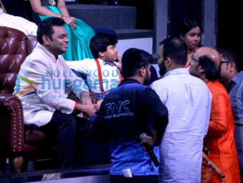 Sridevi and AR Rahman snapped promoting the film 'Mom' on Zee Lil champs