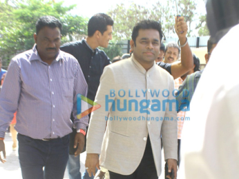 Sridevi and AR Rahman snapped promoting the film 'Mom' on Zee Lil champs