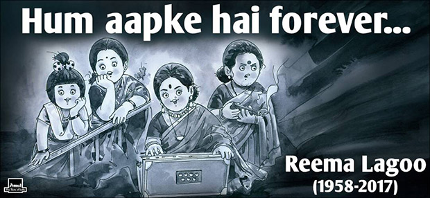 Check out Amul pays heartfelt tribute to late actress Reema Lagoo