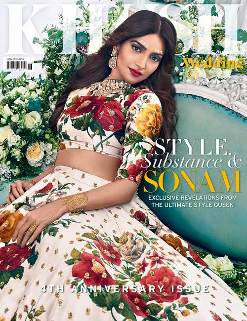 Check out Sonam Kapoor looks regal on the cover of Khush Wedding magazine