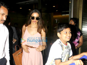 Deepika Padukone, Ayushmann Khurana, Parineeti Chopra, Shraddha Kapoor and Arjun Kapoor snapped at the airport