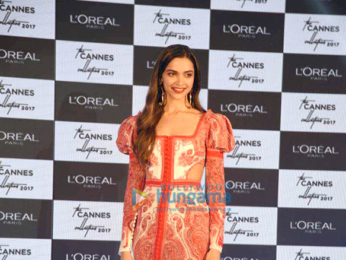 Deepika Padukone unveils L'Oréal Paris Cannes collection 2017