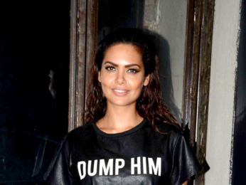 Esha Gupta snapped post a shoot in Mumbai