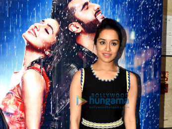 Shraddha Kapoor and Arjun Kapoor attend the press meet of their film 'Half Girlfriend' in Delhi