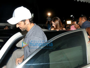 Hrithik Roshan, Sussanne Roshan and kids snapped post a movie screening at PVR