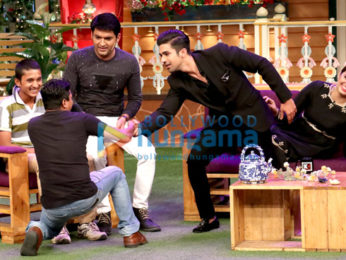 Huma Qureshi & Saqib Saleem promote their film Doobara on The Kapil Sharma Show