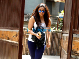 Huma Qureshi snapped post yoga session