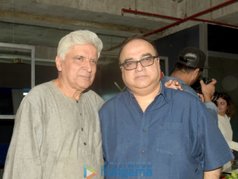 Javed Akhtar, Hema Malini and Dharmendra grace the mahurat of Anil Sharma's film 'Genius'