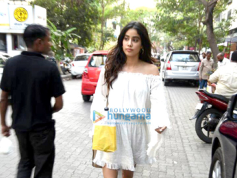Jhanvi Kapoor snapped at The Kitchen Garden