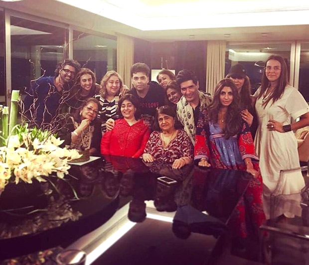 Check out: Post Baahubali 2 success, Karan Johar parties with Manish Malhotra, Shweta Bachchan and others