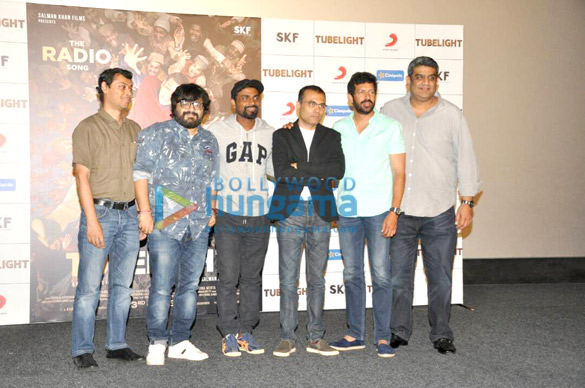 kabir khan and pritam launch the radio song from tubelight 1