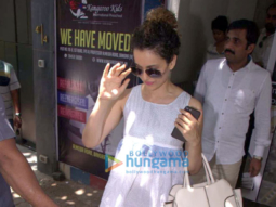 Kangna Ranaut snapped at Pali Hill in Bandra