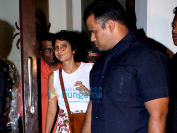 Kiran Rao snapped post dinner at Bastian