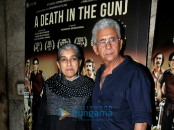Konkana Sen Sharma, Kalki Koechlin and Aditi Rao Hydari snapped at the screening of 'A Death In The Gunj'