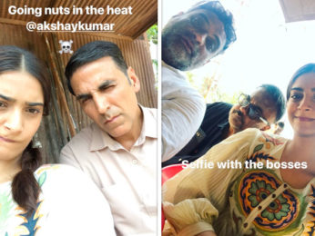 Check out: National award winners Akshay Kumar and Sonam Kapoor make goofy faces on the sets of Padman Check out: National award winners Akshay Kumar and Sonam Kapoor make goofy faces on the sets of Padman