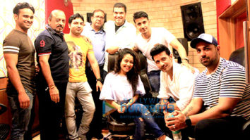 Neha Kakkar and Deep Mani record the song ‘Talli Talli’ for the film ‘Veerey Ki Wedding’