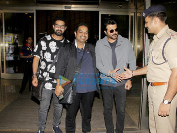 Airport,Parineeti Chopra, Ayushmann Khurrana and Anil Kapoor snapped at the airport