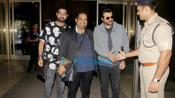 Airport,Parineeti Chopra, Ayushmann Khurrana and Anil Kapoor snapped at the airport