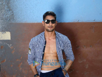 Prateik Babbar and Elli Avram shoot for Rocky S new campaign in Mumbai