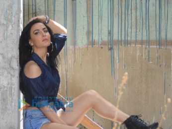 Prateik Babbar and Elli Avram shoot for Rocky S new campaign in Mumbai