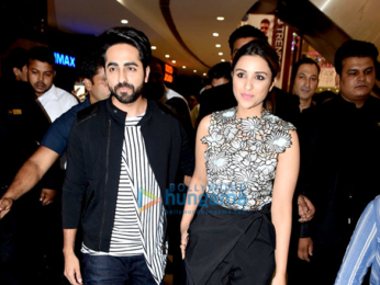 Promotions of the film 'Meri Pyaari Bindu' in Delhi
