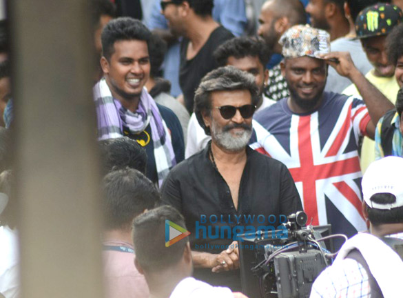 rajinikanth snapped shooting on the streets of mumbai 8