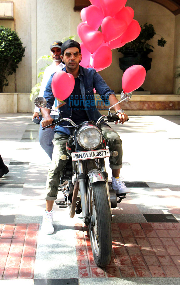 rajkummar rao promoting his upcoming film behen hogi teri 2