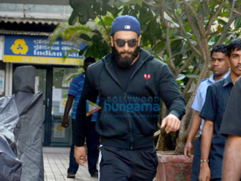 Ranveer Singh snapped at Akro gym