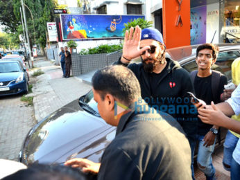 Ranveer Singh snapped at Akro gym