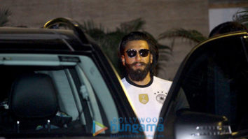 Ranveer Singh snapped at his gym