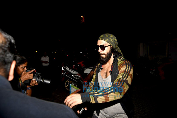 ranveer snapped post his gym sessions 1
