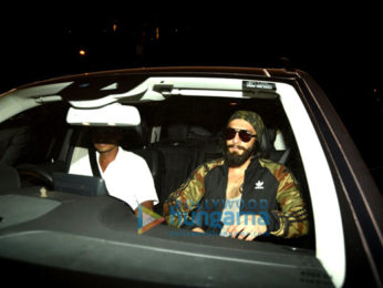 Ranveer Singh snapped post his gym sessions in Bandra