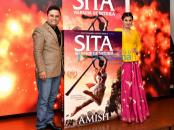 Raveena Tandon launches the cover of Amish’s book ‘Sita - Warrior of Mithila’