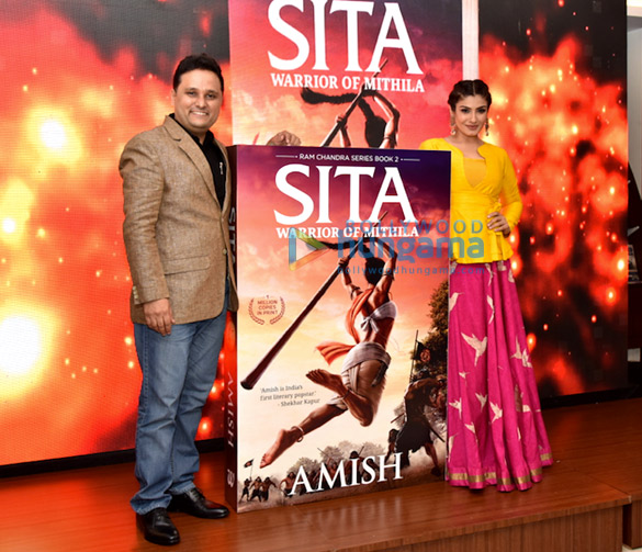 Raveena Tandon launches the book ‘Sita – Warrior of Mithila’ written by Amish