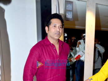 Sachin Tendulkar snapped promoting the film 'Sachin - A Billion Dreams'