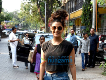 Saiyami Kher snapped in Bandra