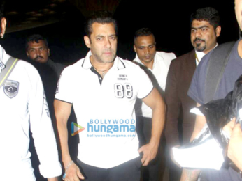 Salman Khan and Deepika Padukone snapped at the airport