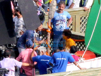 Shah Rukh Khan shoots a haldi ceremony sequence for Aanand L Rai's film in Mumbai