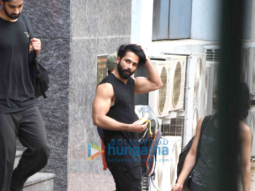 Shahid Kapoor snapped in Bandra