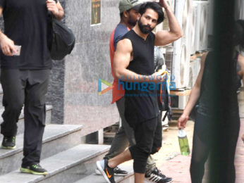 Shahid Kapoor snapped in Bandra