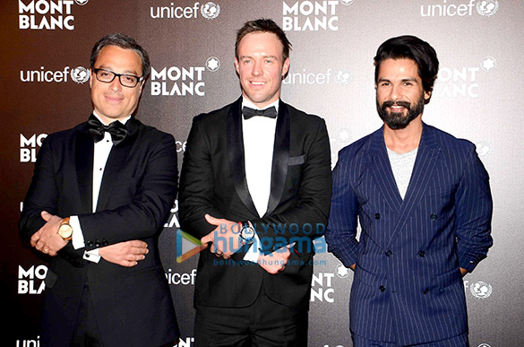 shahid kapoor and others at mont blanc bash 5