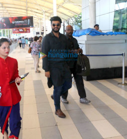 Shraddha Kapoor and Arjun Kapoor snapped at airport as they depart to promote Half Girlfriend