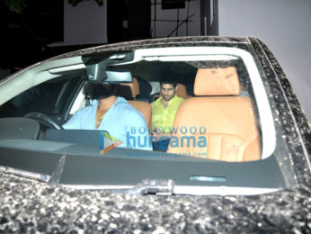 Sidharth Malhotra and Alia Bhatt snapped post dinner at Imran Khan's house