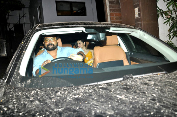 sidharth and alia snapped post dinner 4