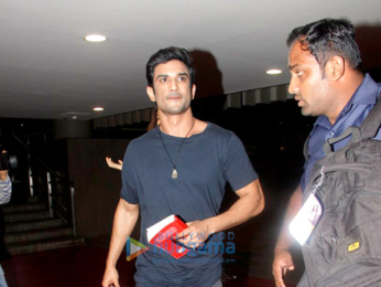 Sushant Singh Rajput, Kriti Sanon and Urvashi Rautela snaped at the airport