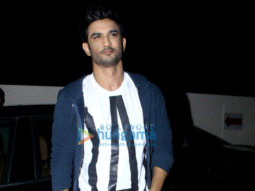 Sushant Singh Rajput and others snapped at the screening of ‘Hindi Medium’
