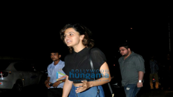 Taapsee Pannu snapped post a spa session in Juhu
