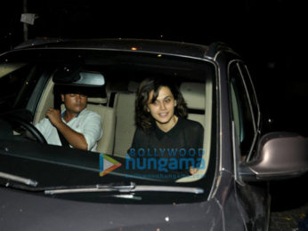 Tapsee Pannu snapped post spa session in Juhu