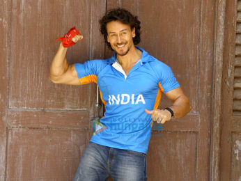 Tiger Shroff snapped at 'Munna Michael' promotions
