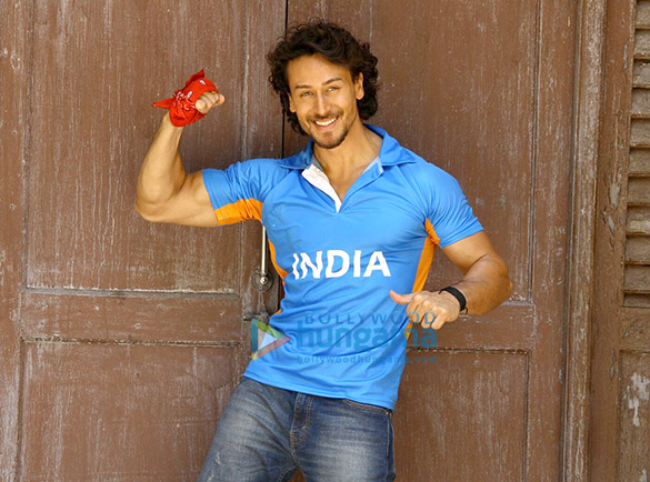 Tiger Shroff snapped at ‘Munna Michael’s promotions Tiger Shroff snapped at ‘Munna Michael’s promotions
